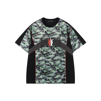 BLIND402 T Shirts Unisex Green Camouflage