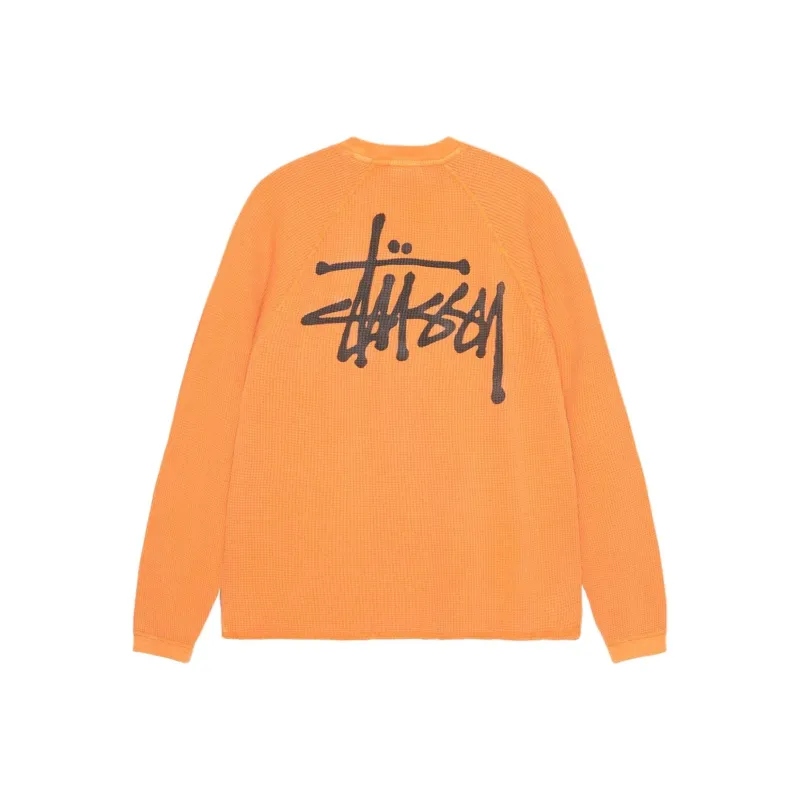 Stüssy Basic Thermal T shirt-10