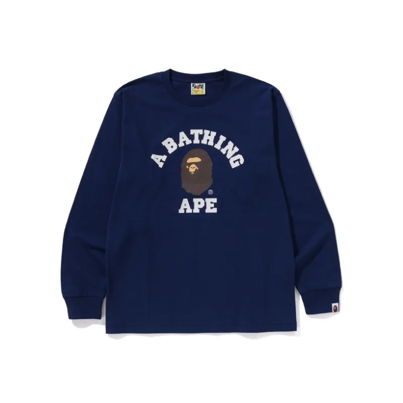 Bape X Predator College Long Sleeve Tee-10
