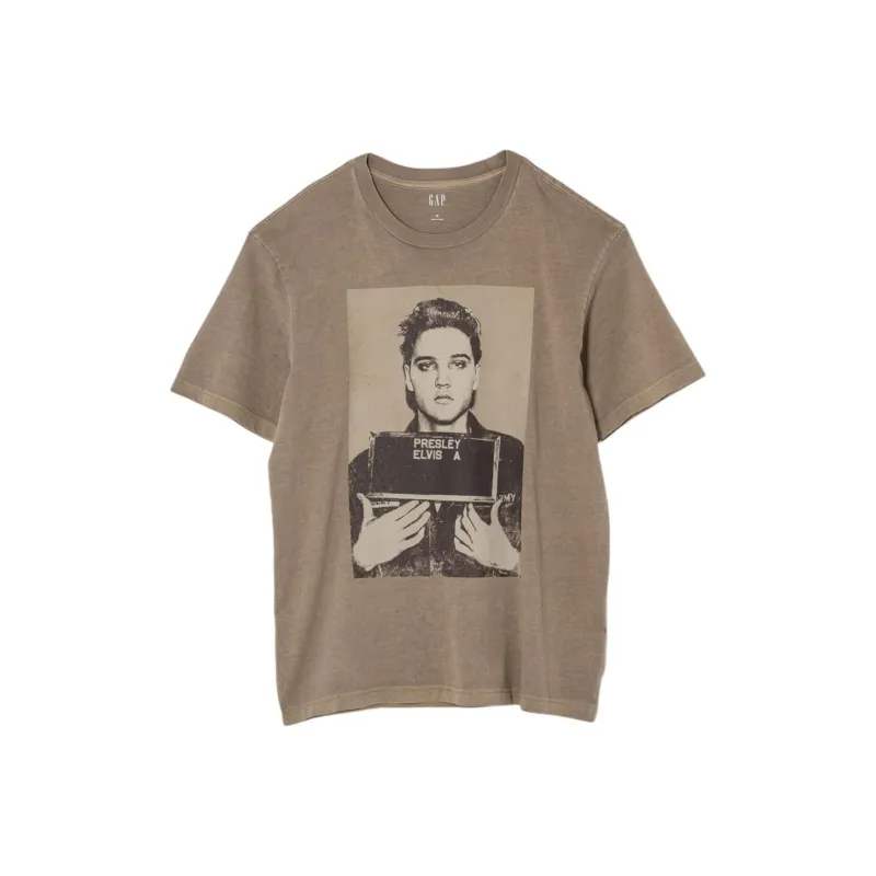 GAP Legendary Artist Series T-Shirts Unisex Brown-0