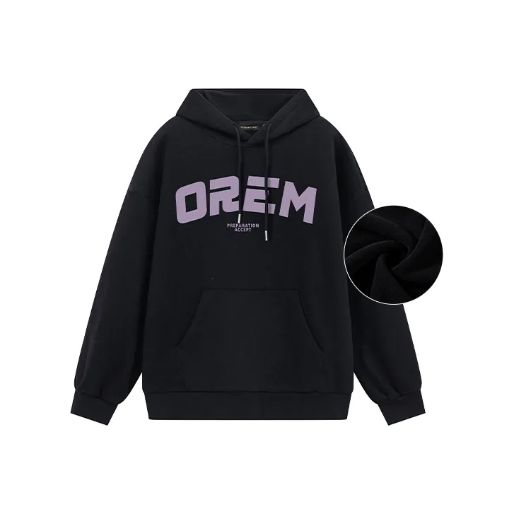 OREM ONE Hooded Loose Fit Regular Sweatshirt Unisex-31