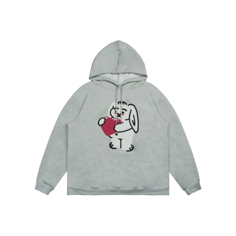 WAYNEXZAVIER Hooded Loose Fit Plus Size Sweatshirt Unisex-14