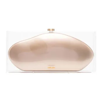 CULT GAIA Annika Logo Detailed Clutch Bag