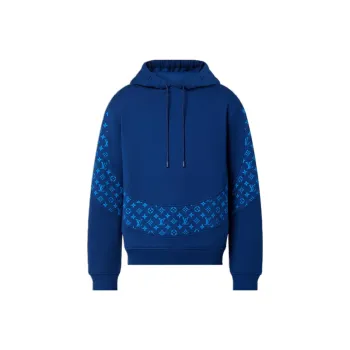 LOUIS VUITTON Monogram Circle Cut Hoodie