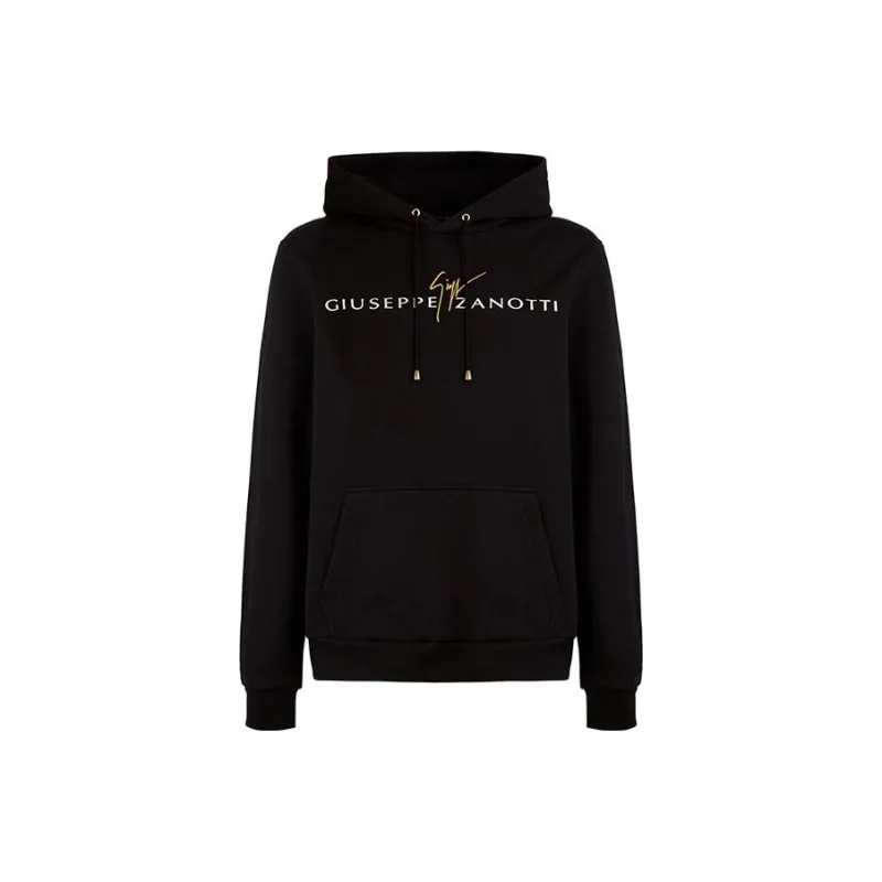 Giuseppe Zanotti Logo print Cotton Hoodie-0