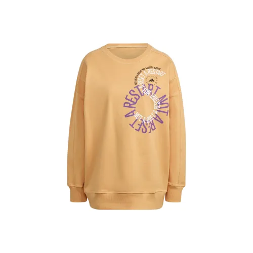 Stella Mccartney X Adidas X Stella McCartney Co-titled Series Sweatshirts Unisex Yellow