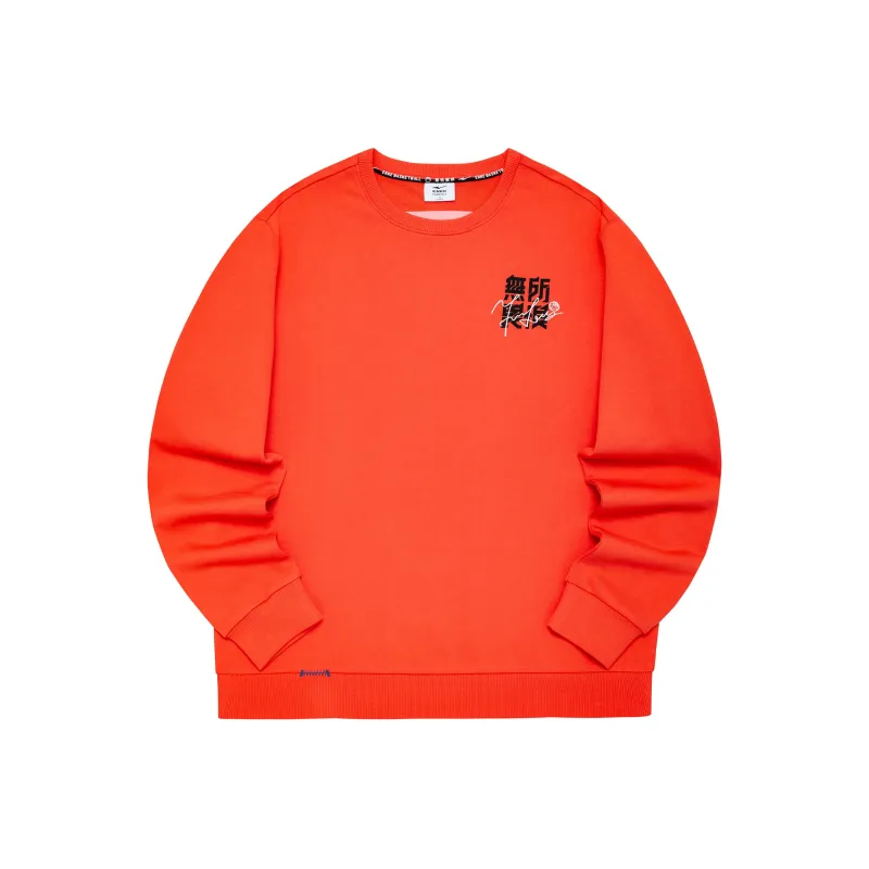 Erke Sweatshirt Men's Bright Prize Orange-0