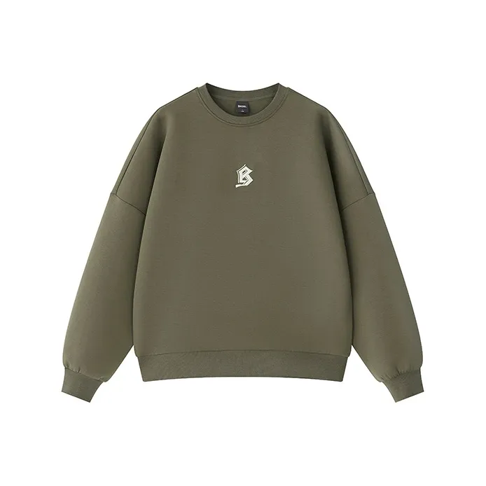 BAGGL Crew Neck Loose Fit Regular Sweatshirt Unisex-12