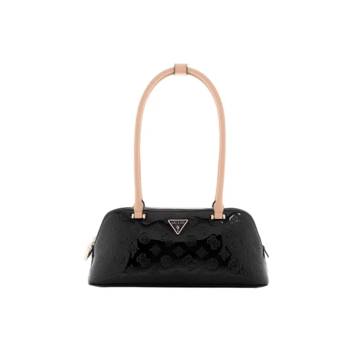 GUESS Artificial Leather Shoulder Bag Women's Black