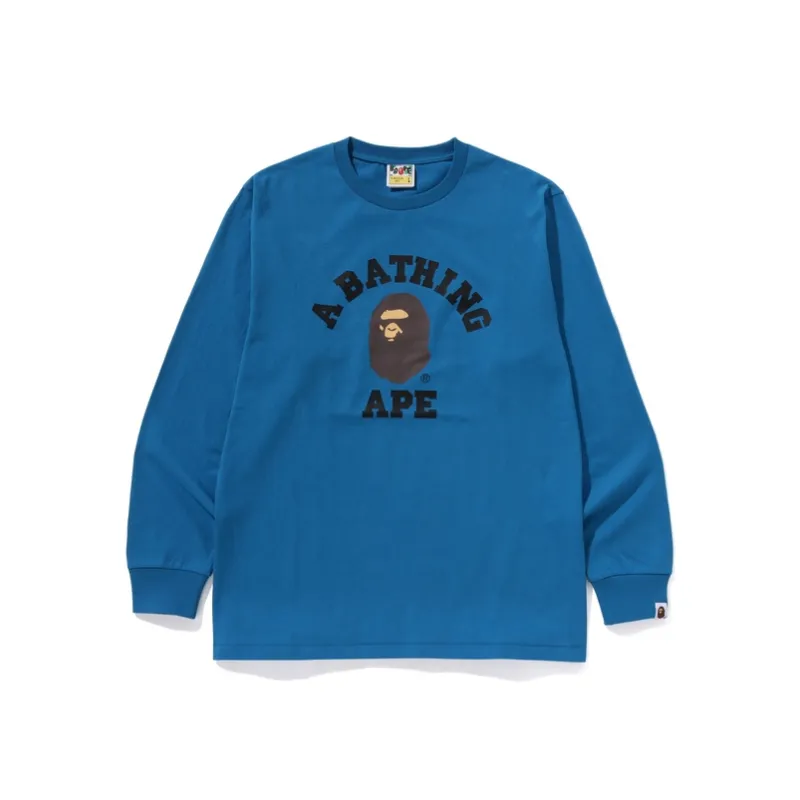 Bape X Predator College Long Sleeve Tee-4