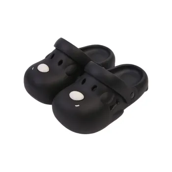 Thin Strips Sandal Slippers Women's, Black