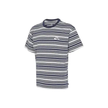 Nike T Shirts Men White Blue