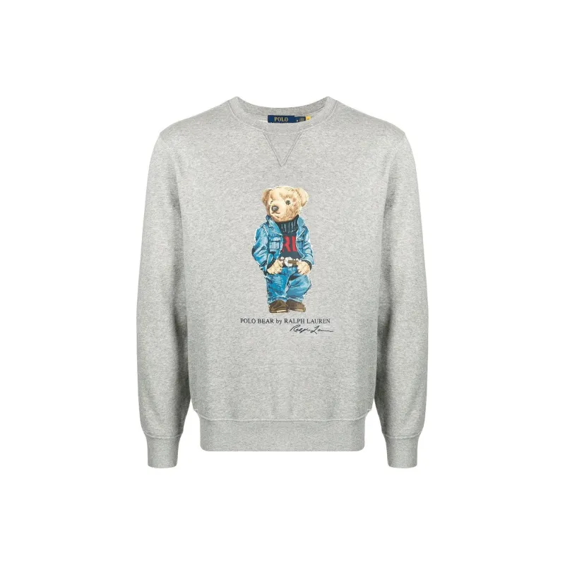 Polo Ralph Lauren Sweatshirts Men Gray-0
