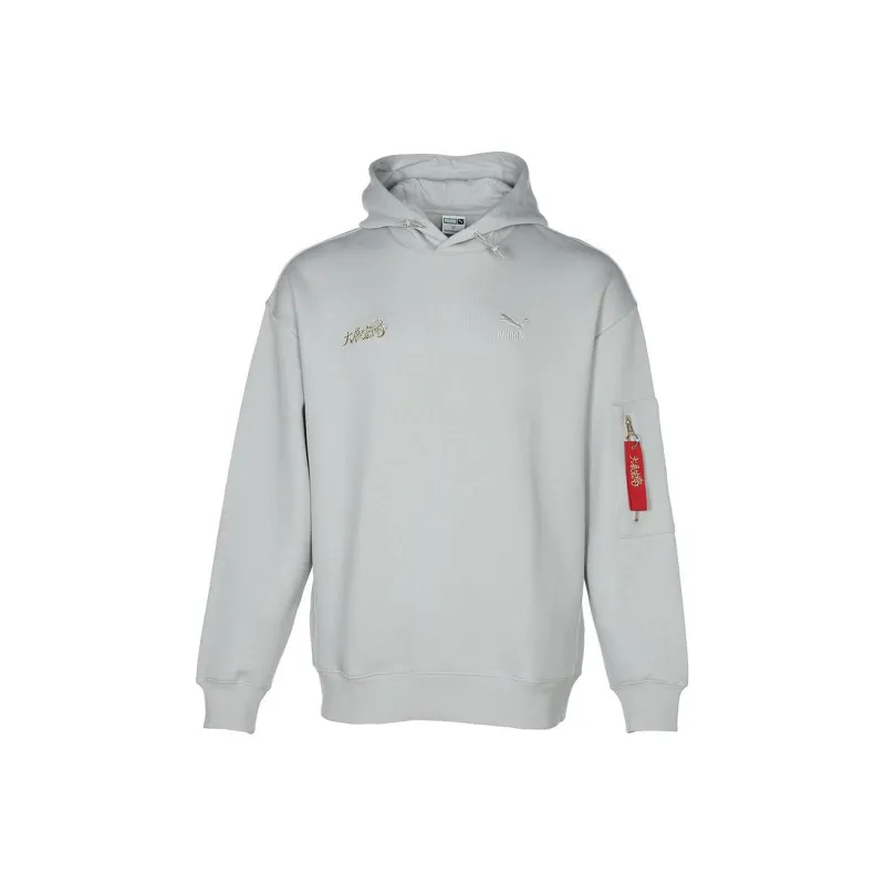 PUMA Sweatshirts Men Gray-0
