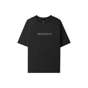 Skechers T Shirt Men's Midnight Black 03B6