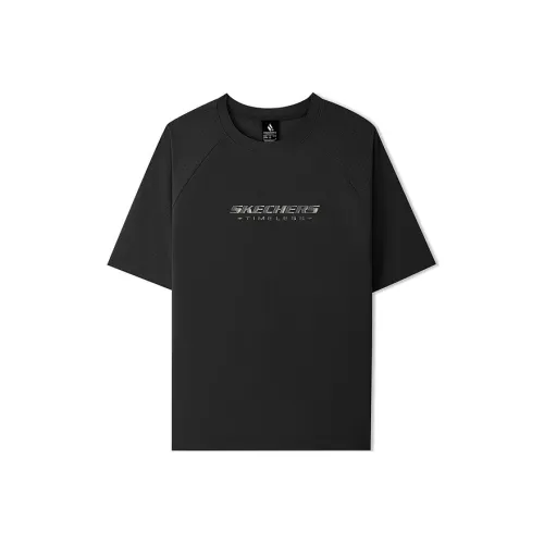 Skechers T Shirt Men's Midnight Black 03B6