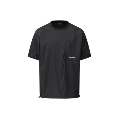SALOMON T Shirts Men Black
