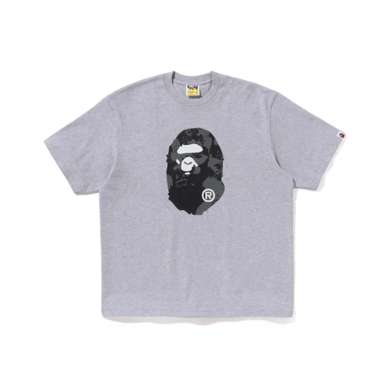 Bape X Clot Camo Ape Head T Shirt-2