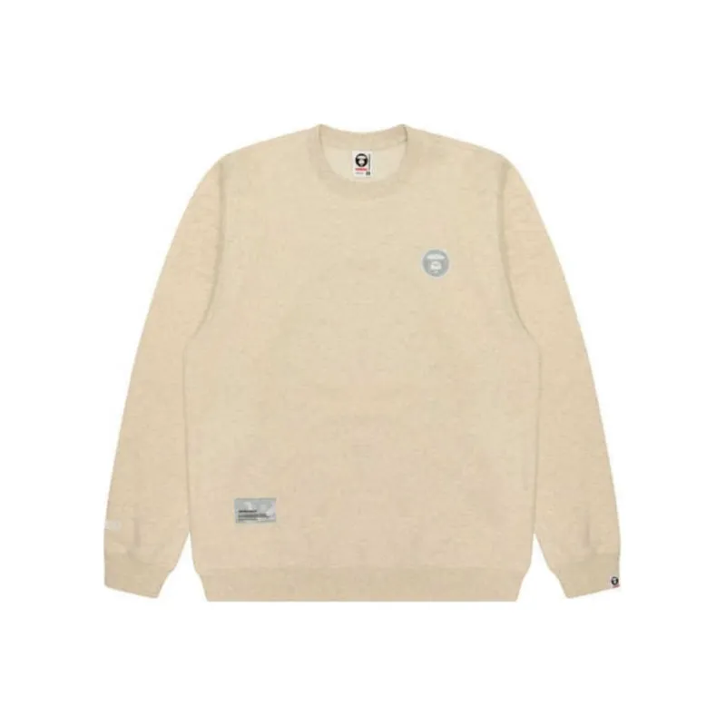 Aape Logo patch Crew neck Sweatshirt-6