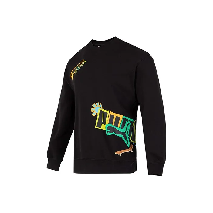 PUMA CLASSICS Sweatshirts Men Black-0