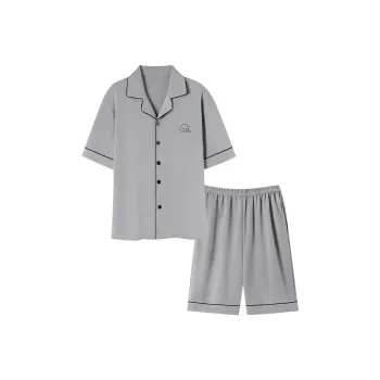 GOSO Pajama Set Men's Light Gray