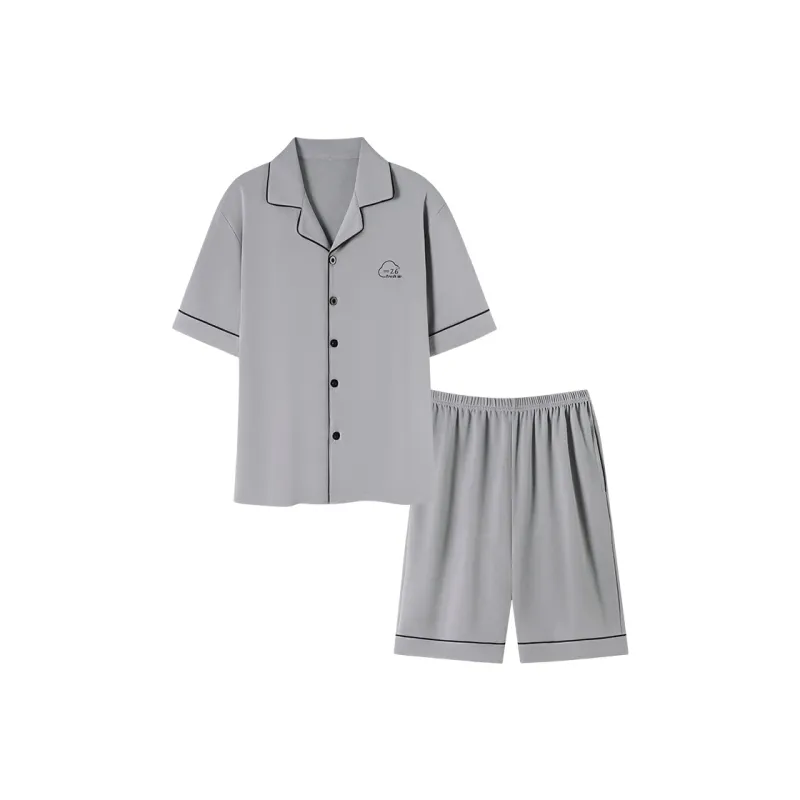 GOSO Pajama Set Men's Light Gray-0