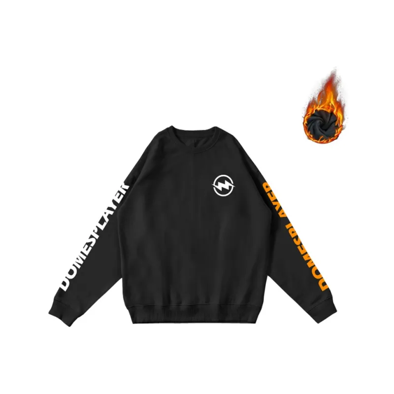 BKCXZICE Loose Fit Crew Neck Basketball Running Training Casual Top Base Layer Pullover Sweatshirt Unisex-4