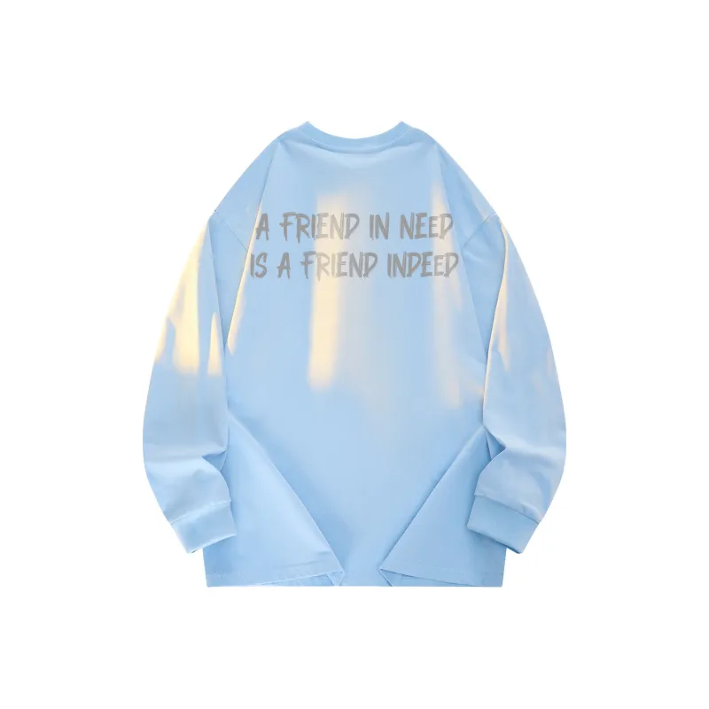 Yiwen Long Sleeved T Shirts Unisex-12
