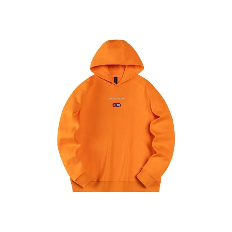 Anta Sweatshirt Unisex Sunset Glow Orange-0