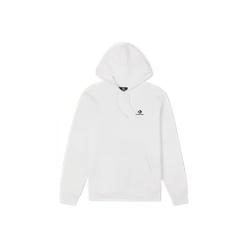 Converse Embroidered Star Chevron Sweatshirt Men's White