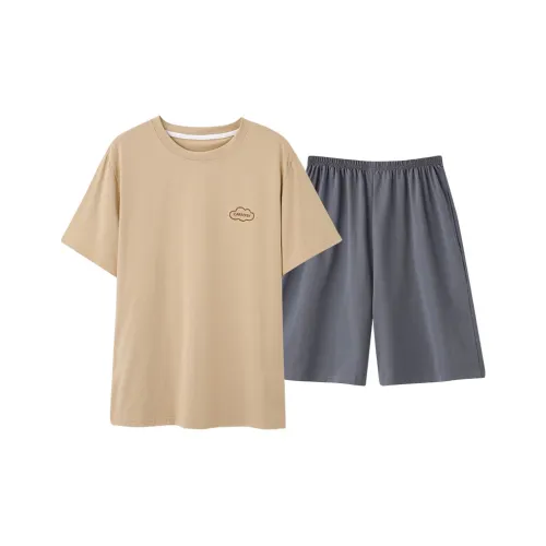 Maultiay Pajama Set Men's Yellow