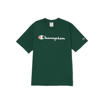 Champion T Shirt Unisex Dark Green