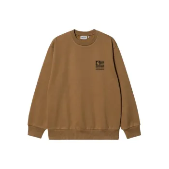 Carhartt WIP Sweatshirts Men Yellow Brown