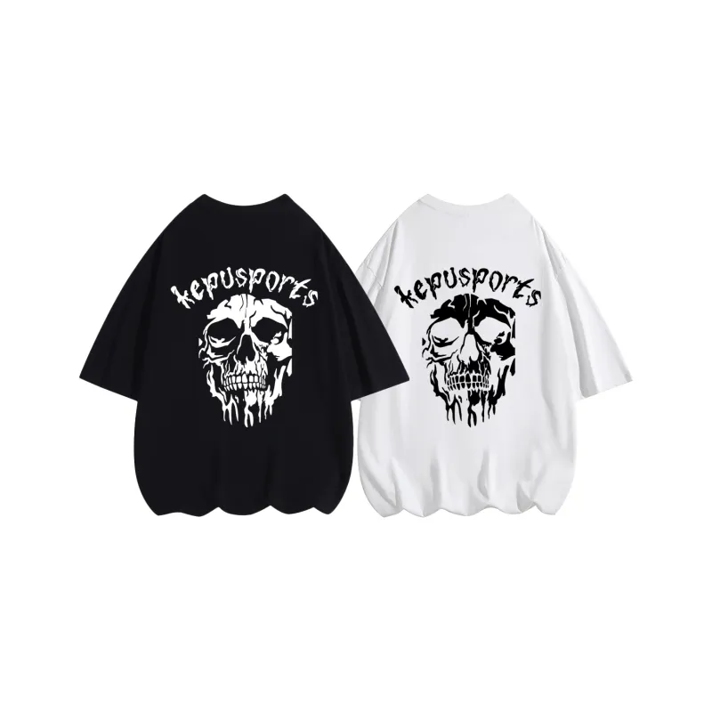 Kepu Short Sleeved T Shirts Unisex 2 Pack-3