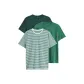 3 Pack (Dark Green+Green+White)