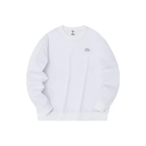 Anta Sweatshirt Unisex Snowflake White