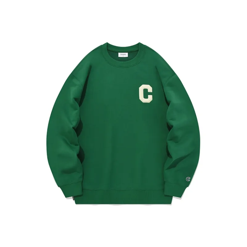 COVERNAT Sweatshirt Fall Unisex Green-0