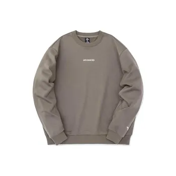 Anta Sweatshirt Unisex Chiffon Coffee