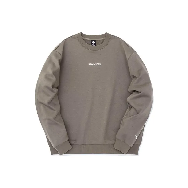 Anta Sweatshirt Unisex Chiffon Coffee-0