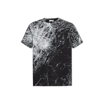 Alexander McQueen Graphic Printed Crewneck T Shirt