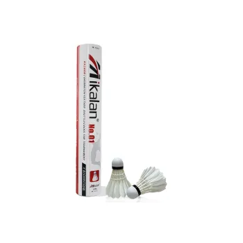 MIKALAN 12 Pack Goose Feather Shuttlecocks