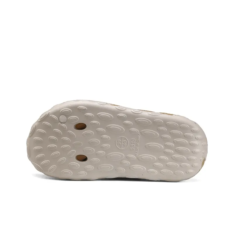 JEANSWEST The Unique Graffiti Niche Design Sense Of The National Tide Beach Sandals Men's-13