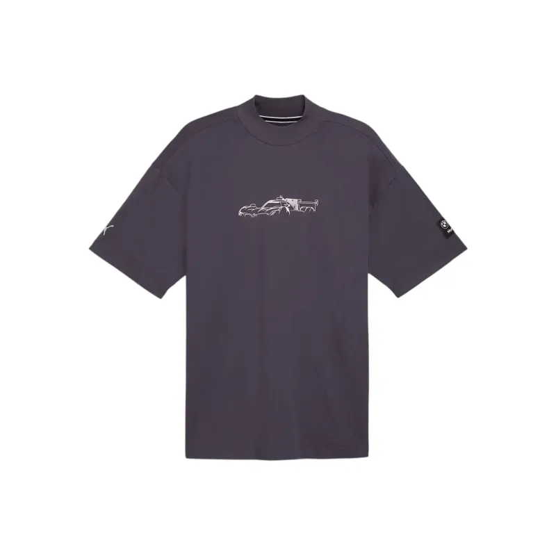 PUMA BMW M MotorsportStatement T-Shirt Men's Galaxy Gray-0