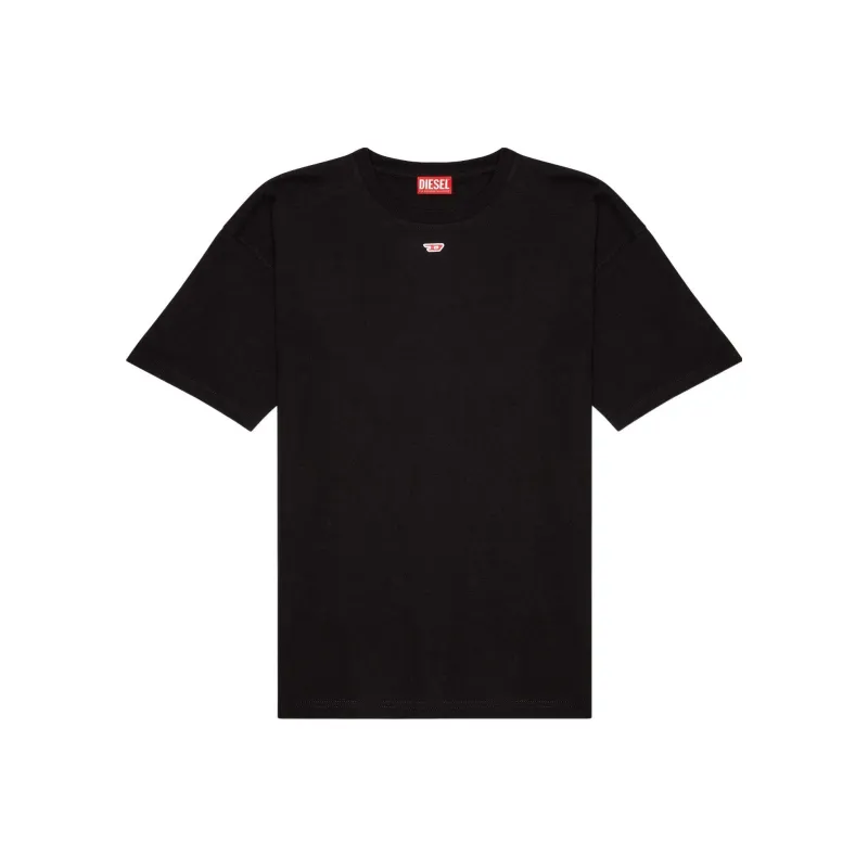 DIESEL T-Boxt-D Embroidered D Patch Crewneck T-Shirt-0