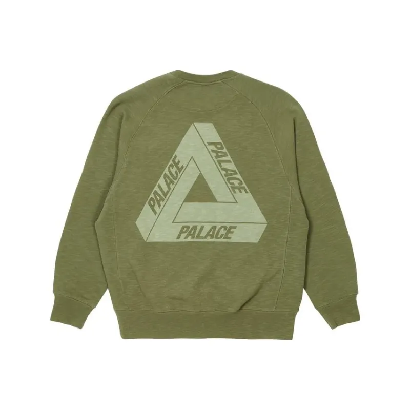 PALACE Tri Ferg Slub Crew-0