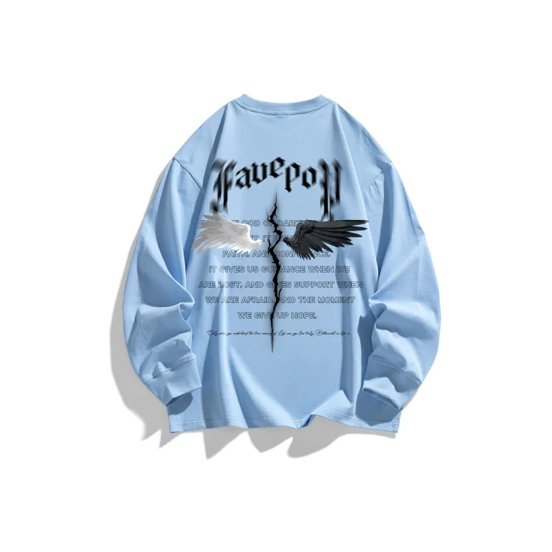 FAVEPOP Long Sleeved T Shirt Unisex-11