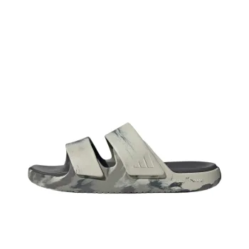 Adidas Znscape Slip Resistant Abrasion Resistant Slide Slippers Unisex Gray Black