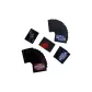 Two-Tone Poker Card-Red and Blue