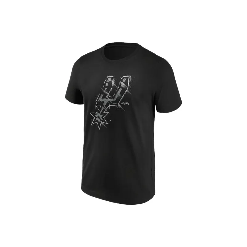 NBA San Antonio Spurs San Antonio Spurs Splatter Graphic T-Shirt Men's Black-0