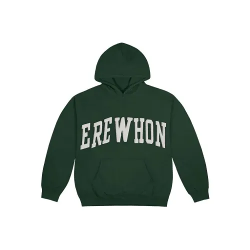 Cactus Plant Flea Market CPFM X Erewhon 콜라보레이션 시리즈 말차 그린 남녀공용 맨투맨